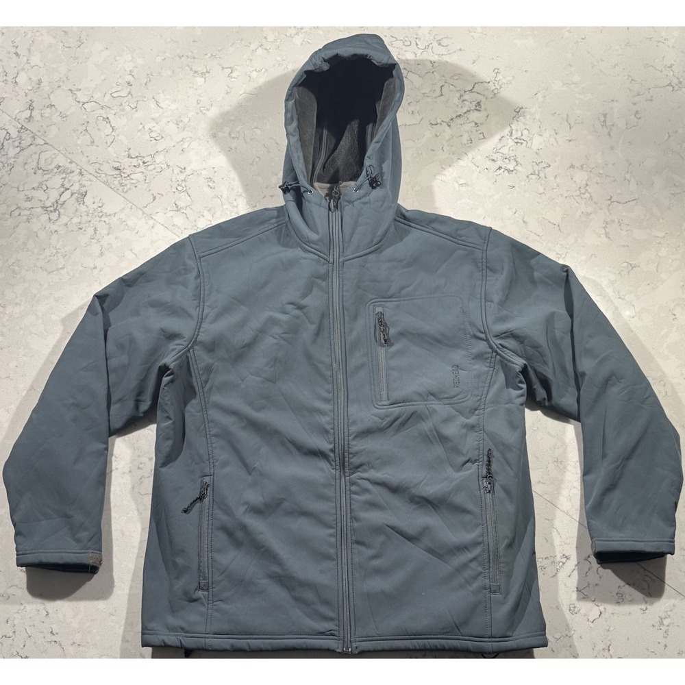 RedHead Softshell Systems Jacket Mens XL Dark Slate Blue Gray Heavyweight